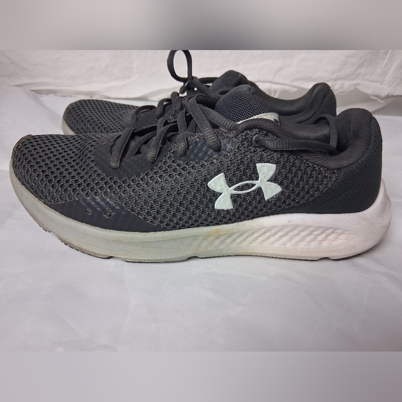 Under Armour Gray Athletic Shoes Size 8 - Picture 4 of 7